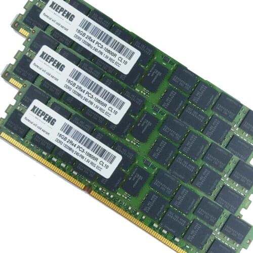 Server memory DDR3 8GB 1333MHz ECC REG 16GB ddr3 PC3-10600R Registered ECC RAM for IBM System x3530 M4 x3550 M2 x3620 M3 x3630M3