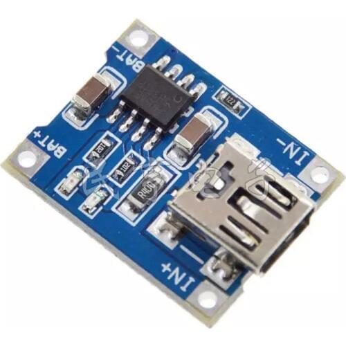 Thinary Electronic 5PCS TP4056 5V 1A Lipo Battery Charging Conseil Module Chargeur batterie au lithium DIY MINI Port USB