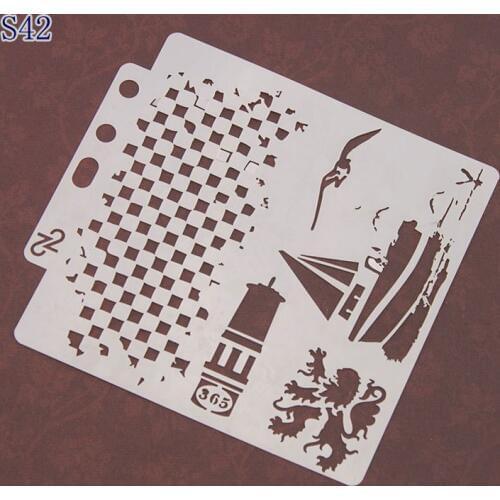 5pcs Seagull Layering Stencils Drawing Color Spray stencil DIY Scrapbook photo album Decorative Embossing