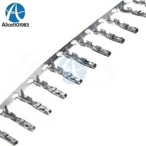 500Pcs Dupont Jumper Wire Cable Housing Female Pin Contor Terminal 2.54mm NEW