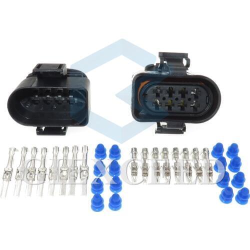 8 Pin 3.5mm 3A0 973 834 3A0 973 734 Female Male 3A0973834 3A0973734 Waterproof Automobile Electrical Connector Sockets For VW