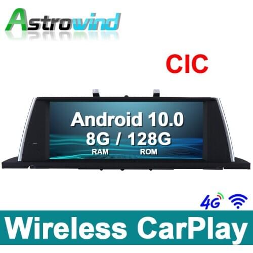10.25 inch 4G RAM 8 Core Android 10.0 Car Radio GPS Navigation System Audio for BMW 5 Series GT F07 2011 2012 CIC System