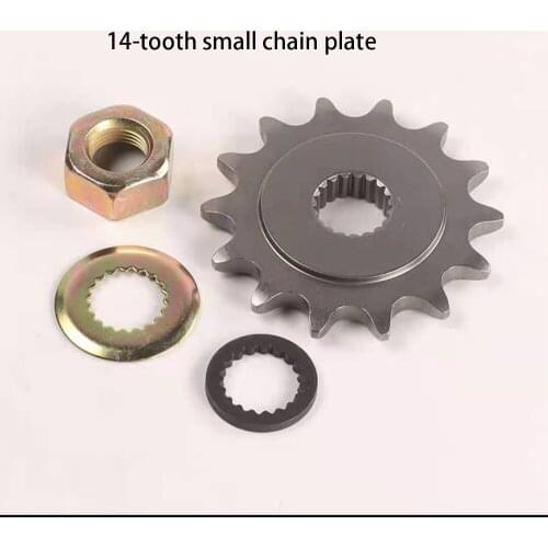 FOR ZONTES ZT125 G1 ZT125 U 125 U1 Three-Piece Chain Motorcycle Accessories Modified Large and Small Chain Sprocket Tools