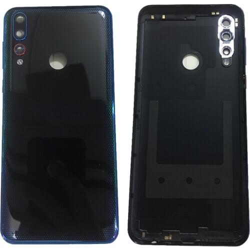 For HTC U19 Plastic Battery Cover Back Case Rear Housing With Side Keys+Camera Lens+Flash Light+Logo