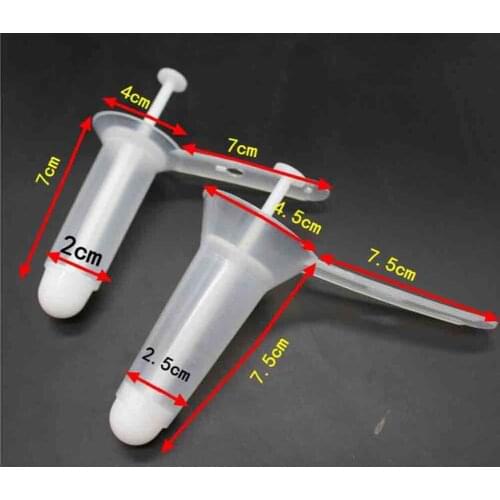 25pcs / 10pcs M size S size Disposable anoscope plastic eurynter Expander Medium Small individual package free shipping