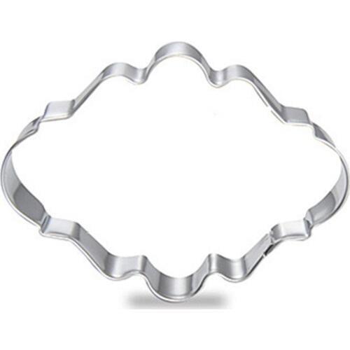 European Palace Pattern Style Cookie Cutter Stainless Steel Dessert Tools Moulds Metal Bakeware Kitchen Supplies Baking Fondant