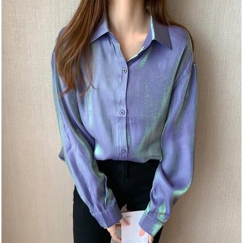 HECAIYUN Womens Long Sleeve Shirts