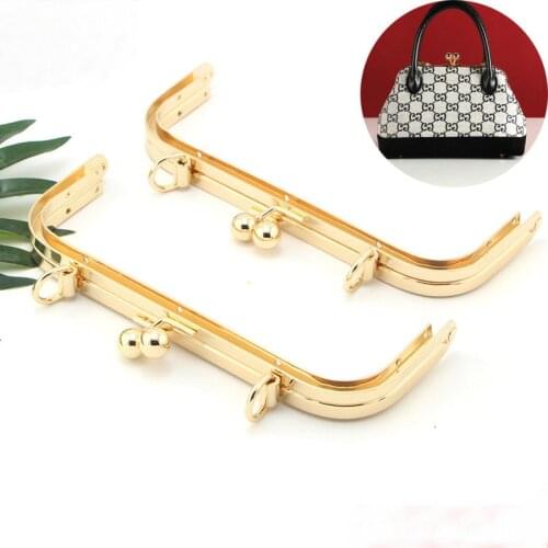 K668 eversion hidden Screw type side frame purse frame DIY Kiss lock bag Coin Purse 19CM