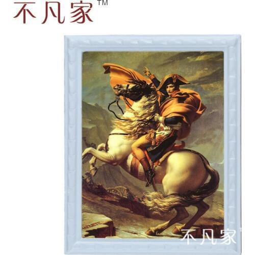 Wholesale dollhouse 1:12 scale miniatue Classical Napoleon oil painting C-15