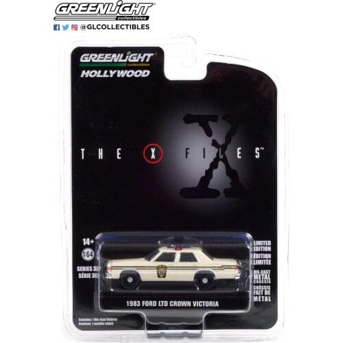 1:64 Greenlight 1983 FORDS LTE CROWN VICTORIA Model Cars Toys Collection Metal Die-cast Simulation