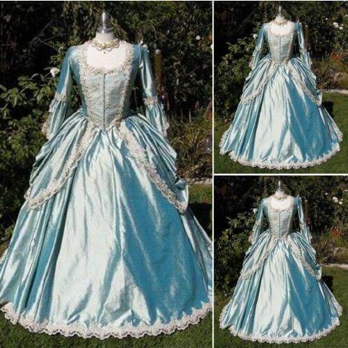 2017 New!Customer-made Victorian Dresses Scarlett 1860S Civil War dress Cosplay Halloween Lolita dresses US4-36 C-1027