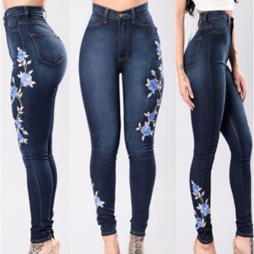 2021 Newest Arrivals Fashion Hot Women Lady Denim Skinny Pants High Waist Stretch Jeans Slim Pencil Jeans Women Casual Jeans