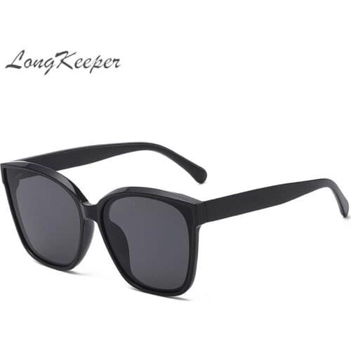 Fashion Square Sunglasses Women Vintage Cat Eye Design Sun Glasses Female Personality Retro Black Cateye Oculos De Sol Feminino