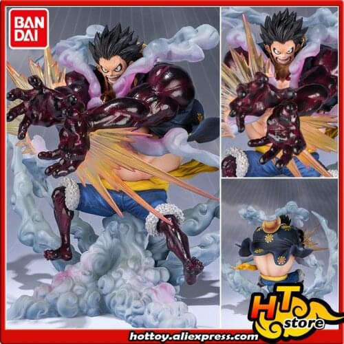 Original BANDAI SPIRITS Tamashii Nations Figuarts ZERO Collection Figure - Monkey D. Luffy Gear 4 Leo Bazooka from "ONE PIECE"