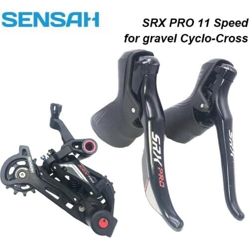 SENSAH SRX PRO 3kIts 1x11 Speed, 11s Road Groupset, R/L Shifter + Rear Derailleurs, gravel-bikes Cyclo-Cross