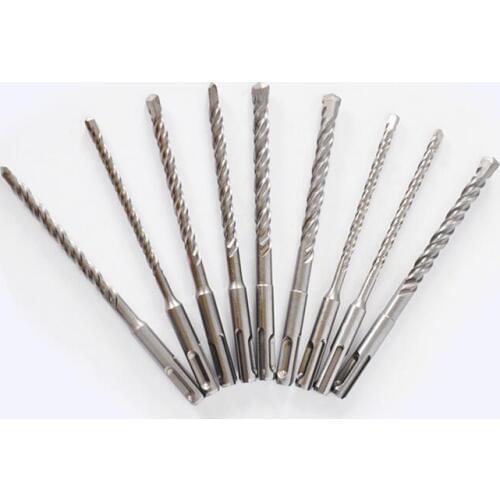 350mm Long SDS Plus Hammer Twist Drill Bits Round Shank Masonary Concrete 10mm 12mm 14mm 16mm 18mm 20mm 25mm