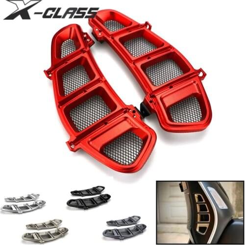 Motorcycle Radiator Guard Side Cover Protector Guard CNC Aluminum Accessories for Vespa GTS 250 300 2013 - 2017 2018 2019 2020