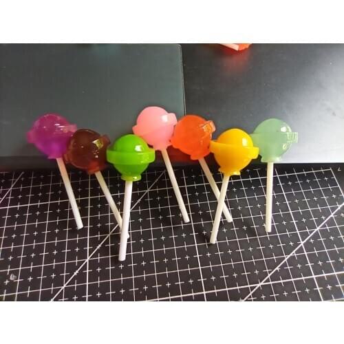 1pcs/lot resin solid Star lollipop candy 53mm simulation of food Cabochon Scrapbook DIY phone decoration