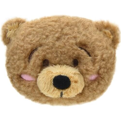 10PCS 7cm Bear Bag Decoration Wedding Sweet Plush Mini Pendant Keychain Doll Ring Soft Toy