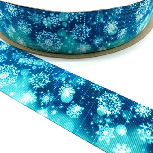 5Yards 1.5" 40MM Shiny Rainbow Gold Star Printed Grosgrain Ribbon For Hair Bows DIY Crafts Handmade Accessories #10