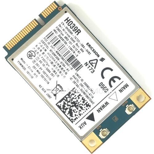 Ericsson DW5540 F3607GW 3G GSM HSDPA WCDMA Wireless WWAN WLAN 3G Card GPS H039R 5PJ87 C680R 3G NET