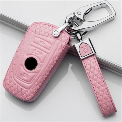 Car key Cover Case for BMW X1 X5 X6 F15 F16 F48 BMW 1 / 2 Series Plating Remote Controller Key Bag Holder for bmw blade KeyChain
