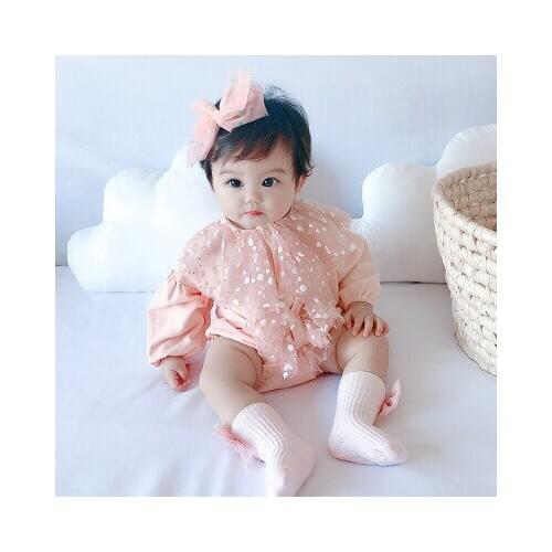 Toddler Girl Princess Rompers 2020 Summer New Baby Girl Infant Kids Girls Cute Jummpsuits New Borns Clothes Baby Bodysuits 0-3Y