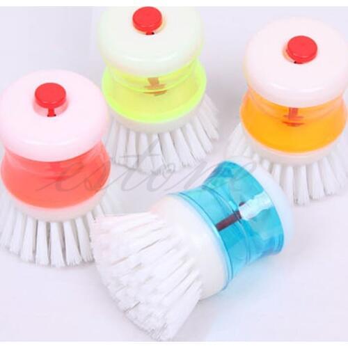 New New Kitchen Wash Tool Pot Pan Dish Bowl Palm Brush Scrubber Cleaning Cleaner