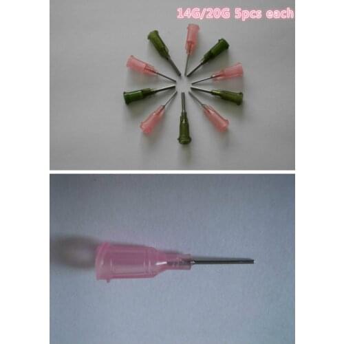 0.5 inch Plastic steel dispensing head is suitable for the steel dispensing cone of the dispenser controller 14G/20G 5pcs each