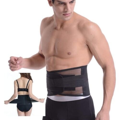 Lumbar Support Belt Double Pull Brace Lower Back Belt Pain Relief Breathable Lightweight Material Wide Support for Lifting Work