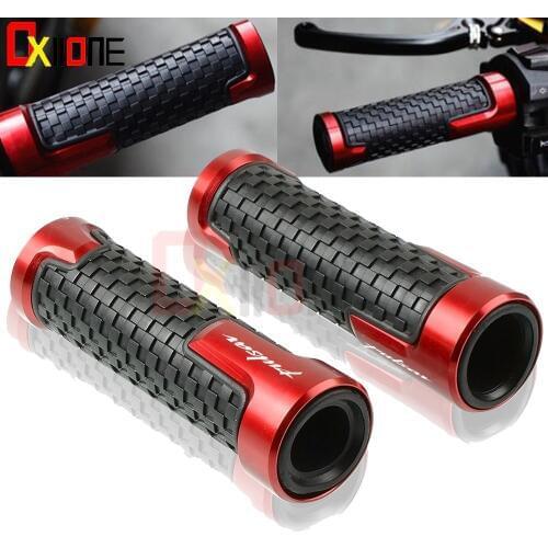 Handlebar Rubber Grip Handle Bar MotorHand Grips Aluminium Motorcycle Accessories For Bajaj Pulsar 200 NS 200 RS AS All Years