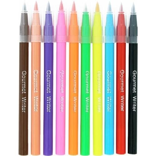 Edible Pigment Pen Brush Food Color Pen For Drawing Biscuits Cake Decorating Tools Cake Diy Baking Cake Painting Hook Coloring