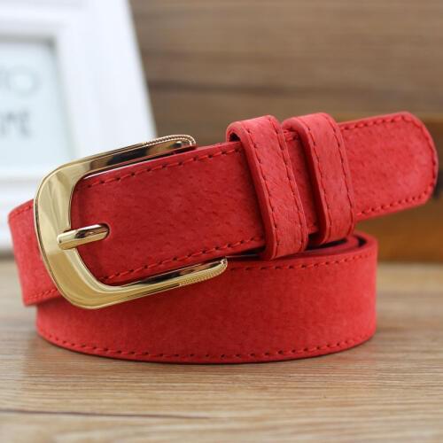 2016lgfd916 womens belt vintage nubuck SUEDE MAN MADE LEATHER belt female brief fashion pin buckle DRESS BELT