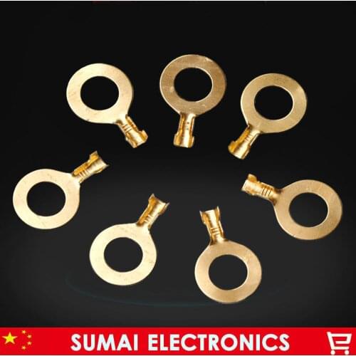 10MM O-type terminal Connectors,car earth terminal,10mm Blade terminal for Car motorbike etc.1.5-2.5mm2