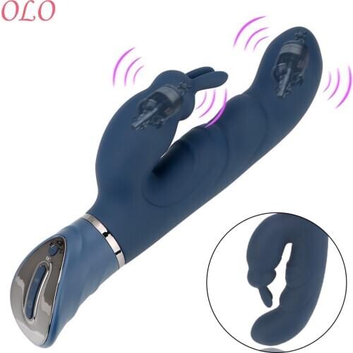 OLO 10 Speed G-spot Dildo Vibrator Vagina Clitoris Stimulate Sex Toy for women Female Masturbator Adult Product Rabbit Vibrator