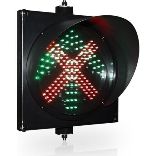 300mm Red Cross Green Arrow 2 in 1 LED Traffic Light