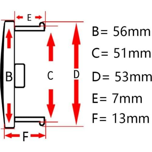 ABS Car Wheel Center Cap Rim 4Pcs set Chrome Cover Universal Practical