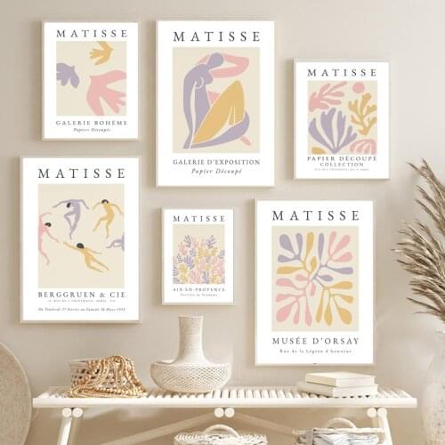 Matisse Abstract Naked Girl Dance Pigeon Wall Art Canvas Painting Nordic Posters And Prints Wall Pictures For Living Room Decor
