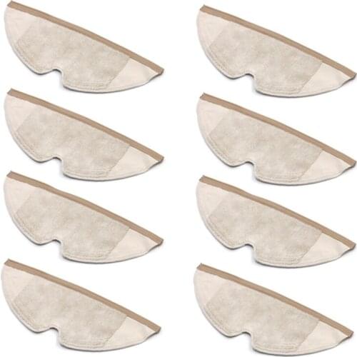 8Pcs Mop Cloth Accessories for Xiaomi Roborock S5 S6 Max S50 S60 Robot Vacuum Cleaner Cleaning Parts