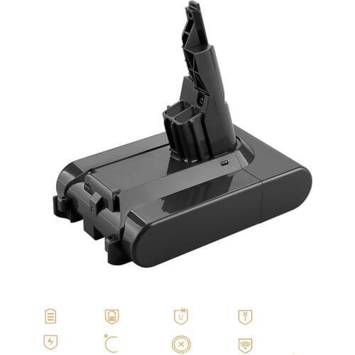 Newest 4.0Ah 21.6V 4000mAh Lithium Rechargeable Battery for Dyson V7 FLUFFY V7 Animal V7 hight quality