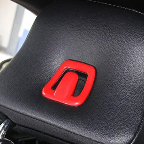 Car seat hook Headrest backrest hook cover decoration sticker For Ford Mustang 15-19 GT 5.0