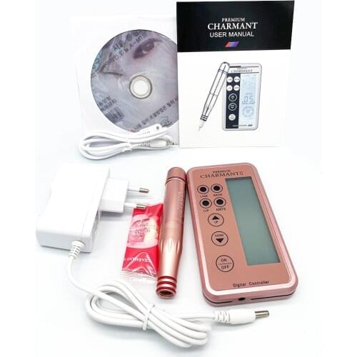 New Dermografo Makeup Tattoo Machine Kit Semi-Permanent Tattoo Digital Machine Tattoo for Eyebrow Lip Eyeliner Microblading Pen