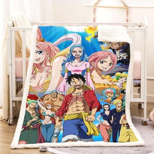 NEW Funny Character Blanket 3D Print Sherpa Blanket on Bed Home Textiles Dreamlike Style 13