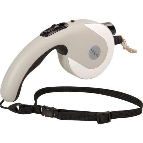Portable Pet Leash For Large Dogs Retractable Big Dog Walking Leash Leads Automatic Extending Dog Leash Rope with Light