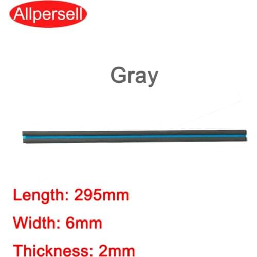 Rubber pads for HP ENVY 15 Dell laptop adhesive strips Lenovo bottom case dark gray foot pads 295mm