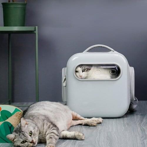 Cat Outdoor Travel Carrier Bag Small Dog Space Carrying Backpack Large Space Cats Portable Transit Handbags Puppy Luxury Bags