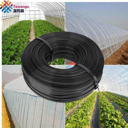 Tewango Heavy Duty Nylon Line Crop Farming Hanging Rope Greenhouse Mylar Hold Line Anti-aging 100M-Roll Windproof Rope