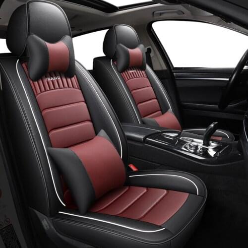 FeKoFeKo Universal Car Seat Covers For NISSAN TIIDA LIVINA C-GEAR LIVINA Note March Murano Car Seat Protector Auto Accessories