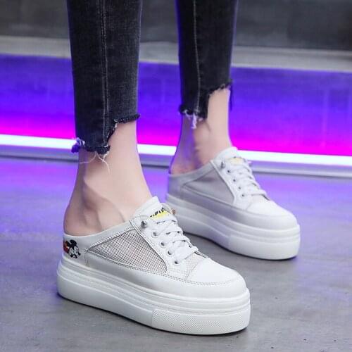 Flat Shoes Female Slippers Casual Cover Toe Low Slides Loafers Platform Slipers Women Luxury Soft 2021 Cross-tied Basic Fabric