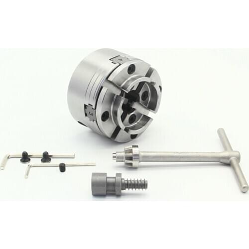 New Reversible 3.5 Inch Wood Turning Chuck 1-Inch x 8TPI Thread Wood Lathe Chuck Accessory Jaws Wood Lathe Turning Tool 8 Types